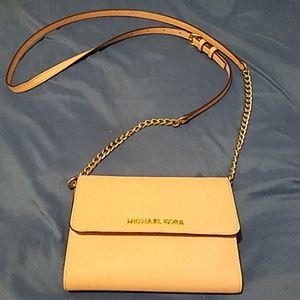 Michael Kors Jet Set Saffiano Leather Crossbody